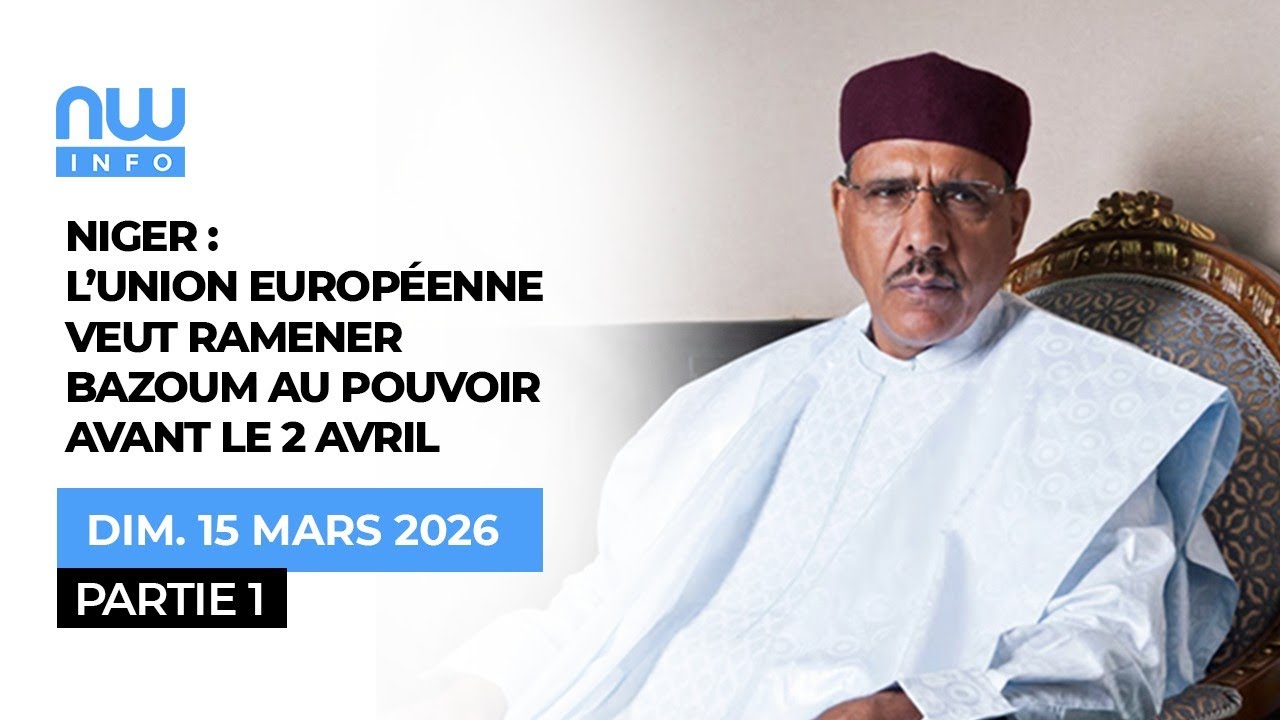 Niger : l'Union européenne veut ramener Bazoum au pouvoir avant le 2 avril. Partie 1