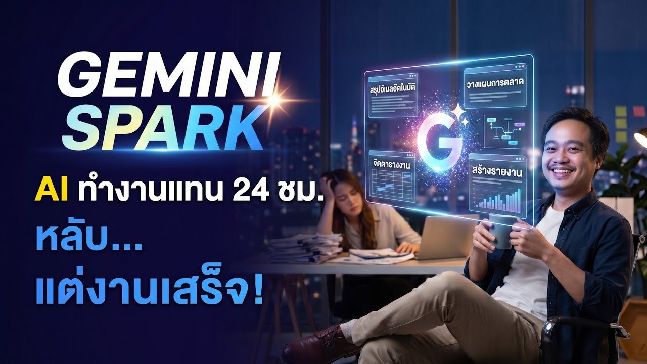 เจาะลึก Gemini Spark! AI Agent ตัวท็อปจาก Google ทำงานแทน 24 ชม. หลับแต่งานเสร็จ!