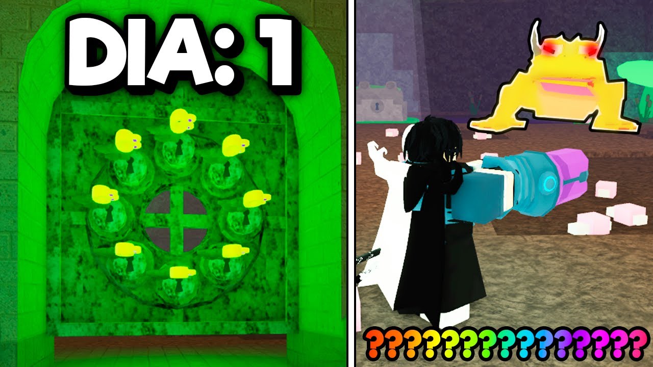 FUI FAZER SPEEDRUN PARA ELIMINAR O NOVO BOSS SAPO E O FINAL... 99 NOITES NA FLORESTA