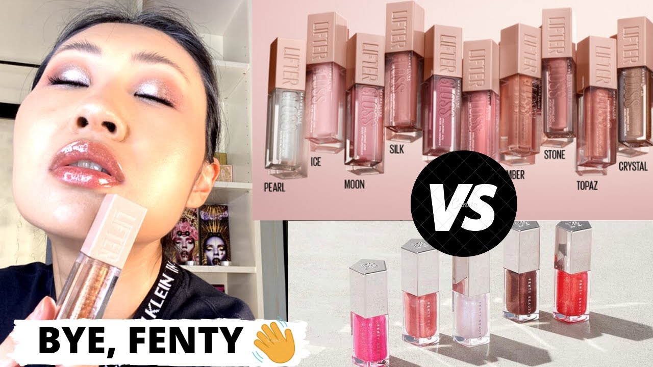 Новинка Maybelline Lifter Gloss - лучше Fenty? | Новинки Мэйбеллин | Свотчи Maybelline Lifter Gloss