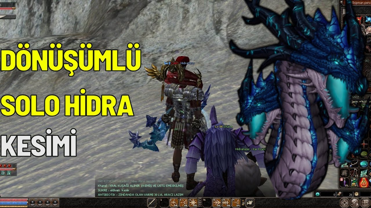 Metin2 Ruby Lucifer Solo Dönüşümlü Hidra Kesimi