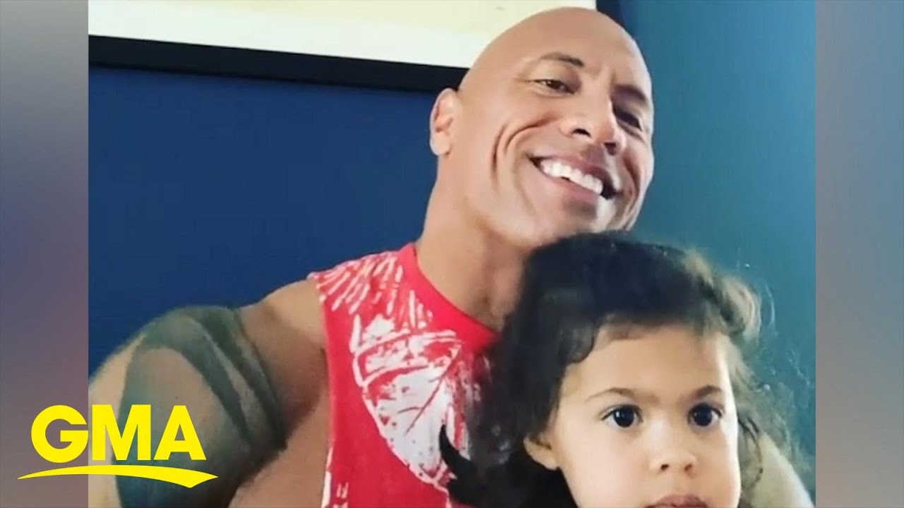 Dwayne Johnson reveals this is the 937th time he&rsquo;s sung 'You&rsquo;re Welcome' to daughter l GMA Digital