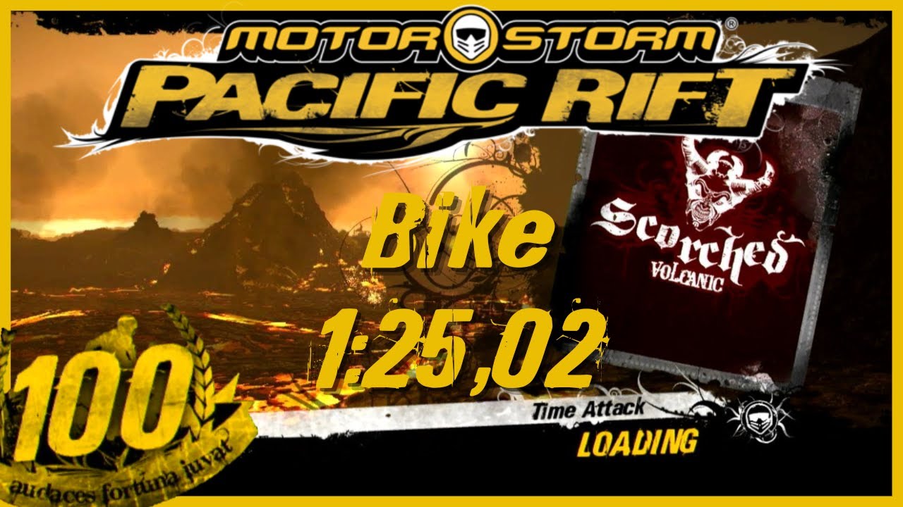 Scorched Volcanic Bike - 1:25,02 (World Record)