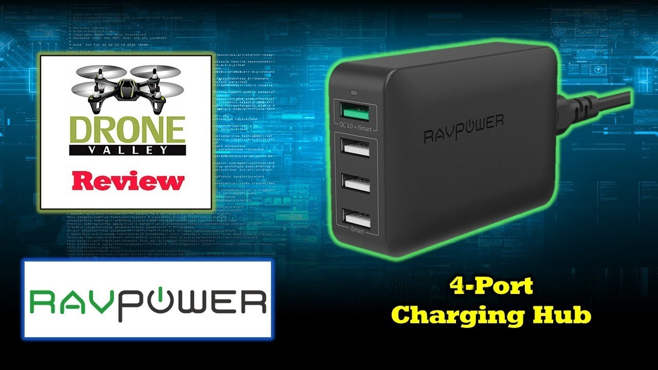 Giveaway - RavPower 4-Port Quick Charge USB Charger - Smart and Powerful!