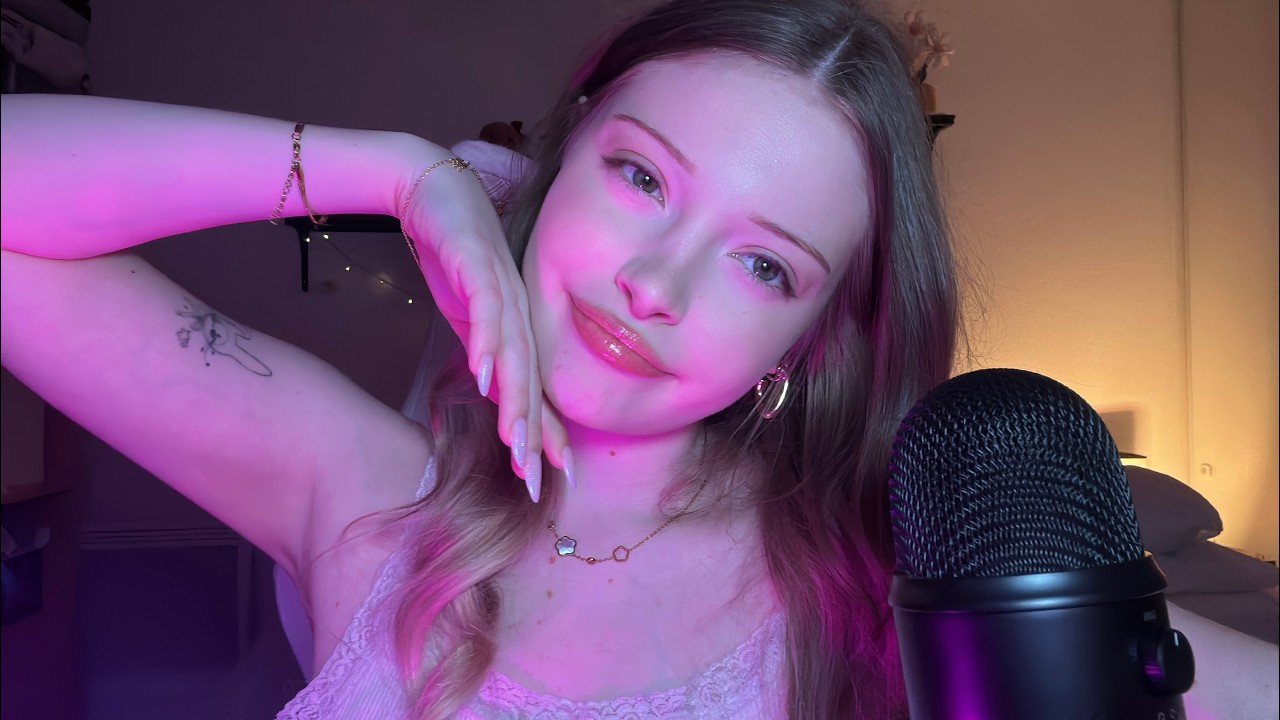 ASMR Kissing You To Fall Asleep 💋 (goodnight kiss)
