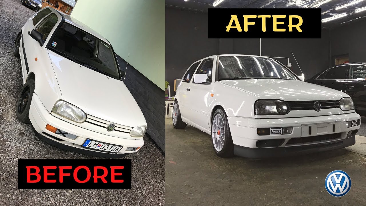 Building a VW Golf Mk3 In 5 Minutes | Project Car Transformation