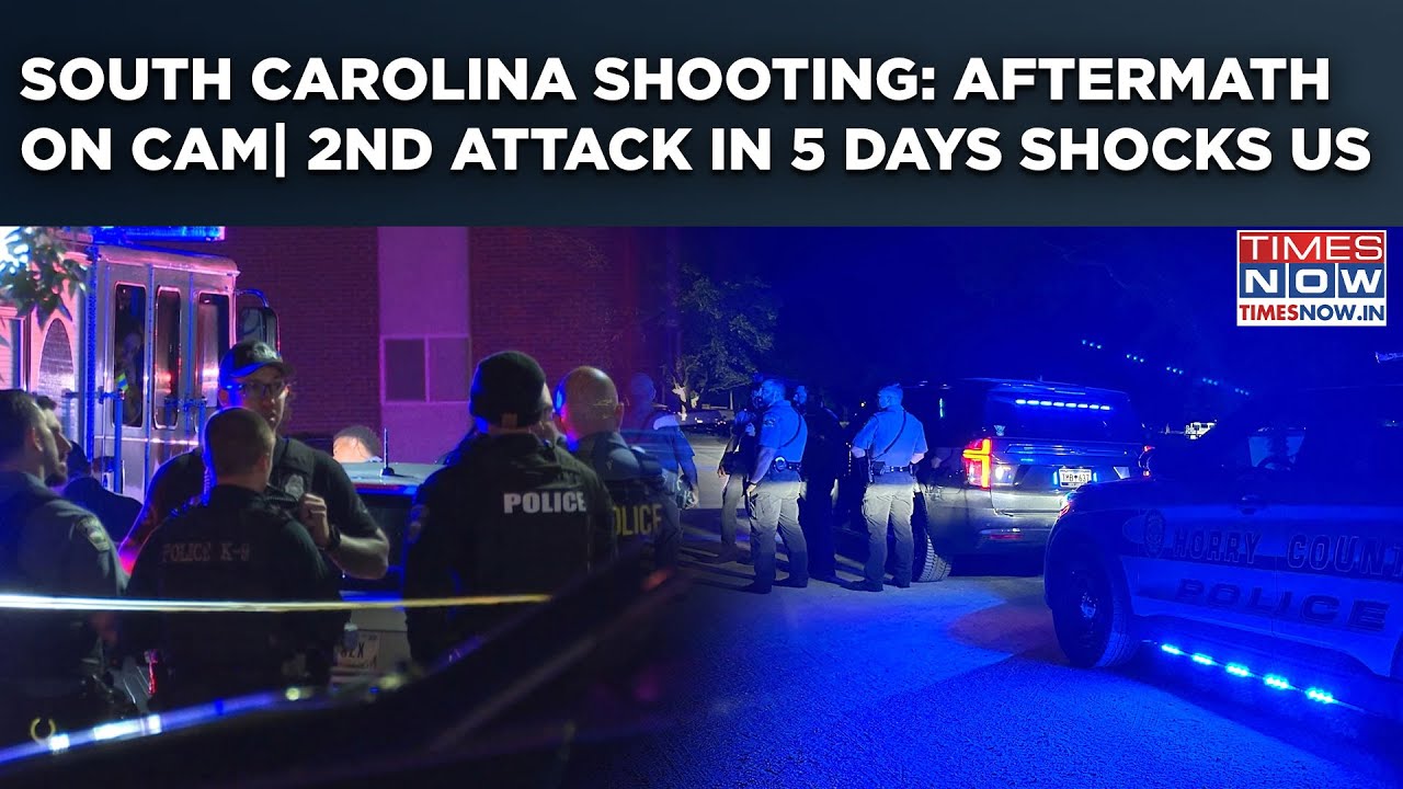 South Carolina Mass Shooting: Aftermath On Cam| 2nd Attack In 5 Days Shocks US| Lookout For Suspect