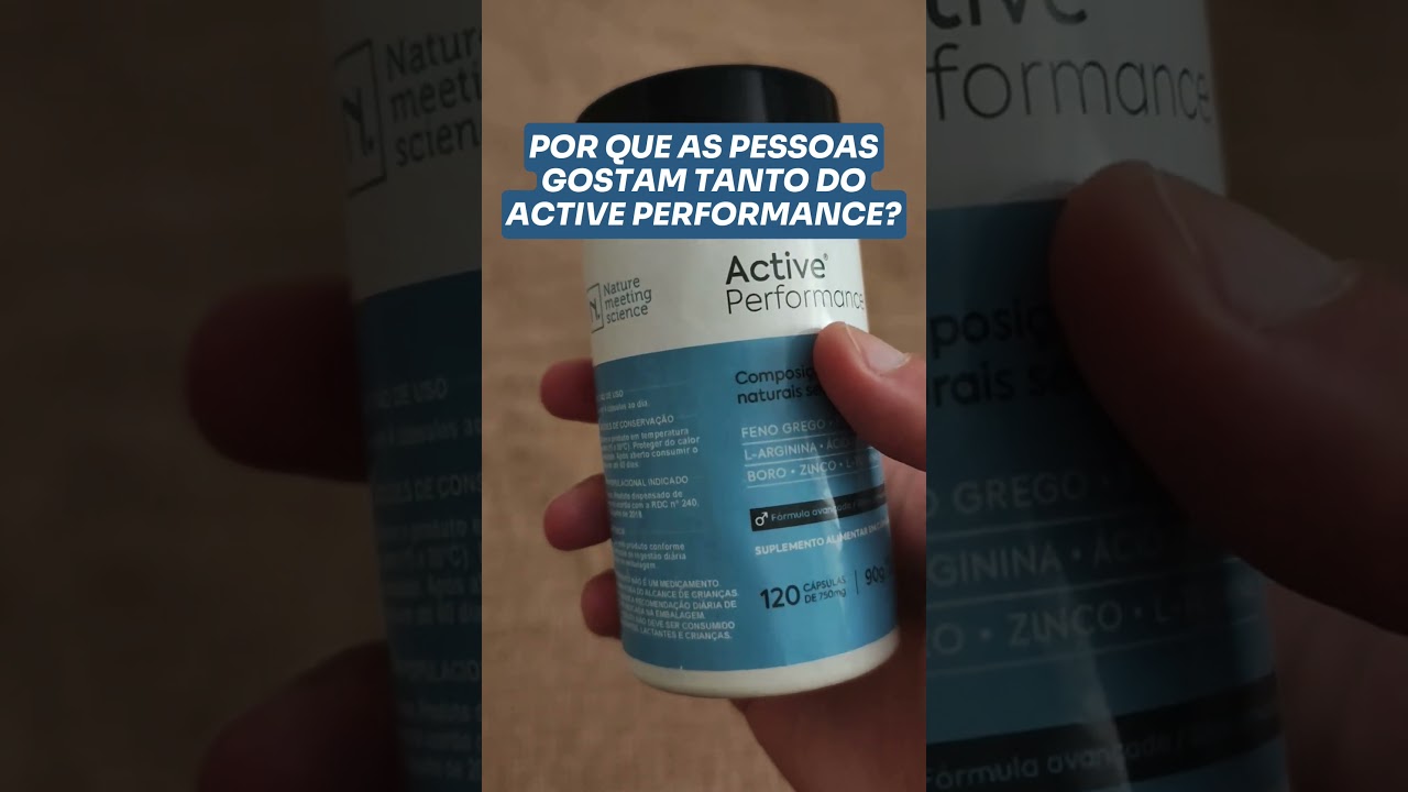 Por que as pessoas gostam tanto do Active? #activeperformance