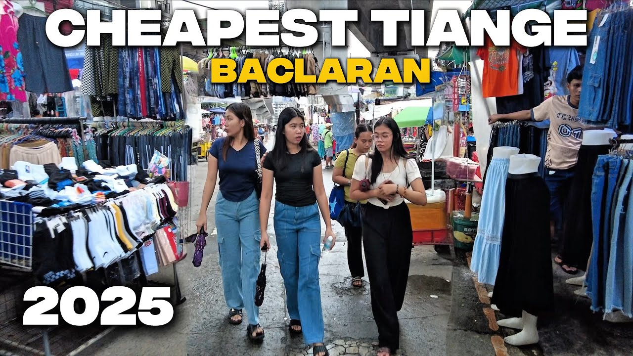 WALKABOUT THE CHEAPEST TIANGE STREET MARKET in MANILA PHILIPPINES|BACLARAN PARANAQUE CITY 