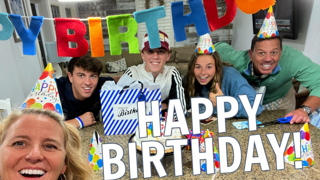 RYAN'S 15th BIRTHDAY and Gift Opening