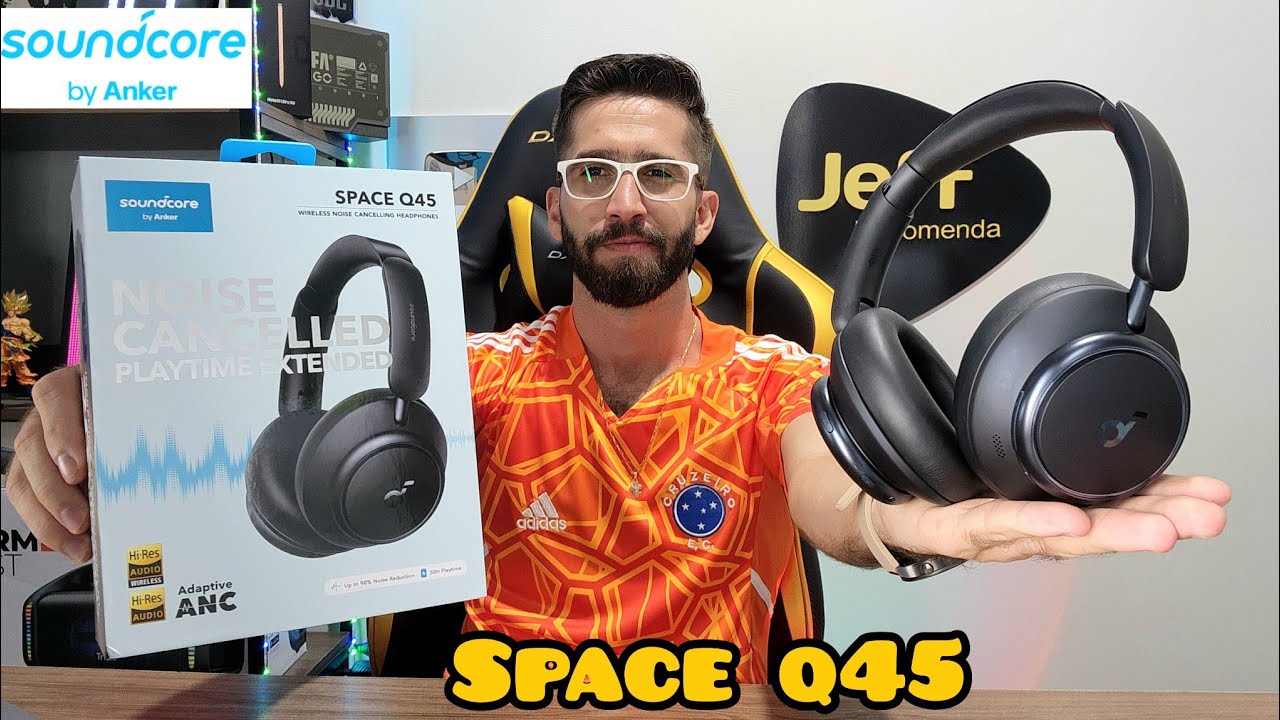 HEADPHONE Anker Soundcore SPACE Q45: EXCELENTE! (Análise Completa)