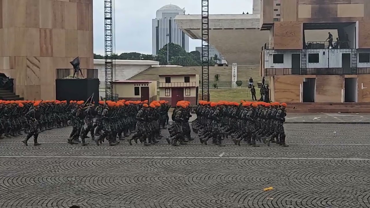 REHEARSEL TNI MONAS JAKARTA