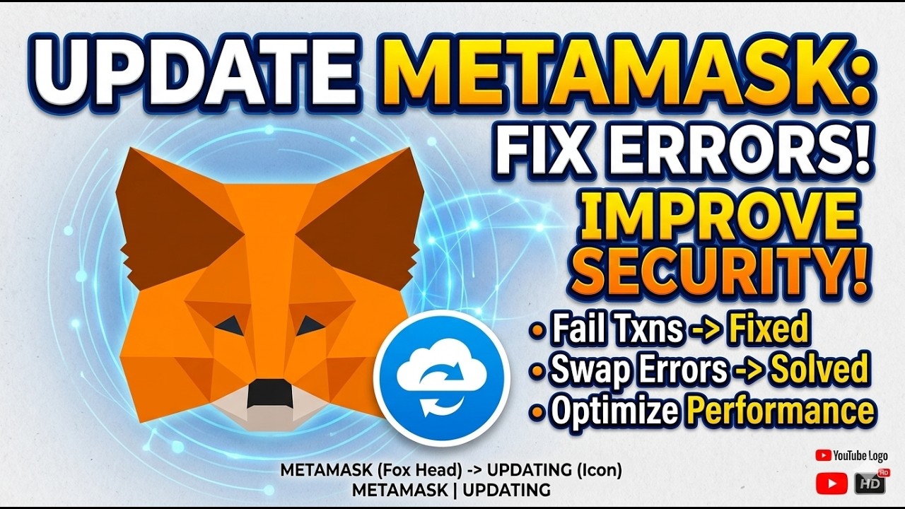 Как обновить кошелек MetaMask для исправления ошибок, неудачных транзакций и проблем со свопами (...