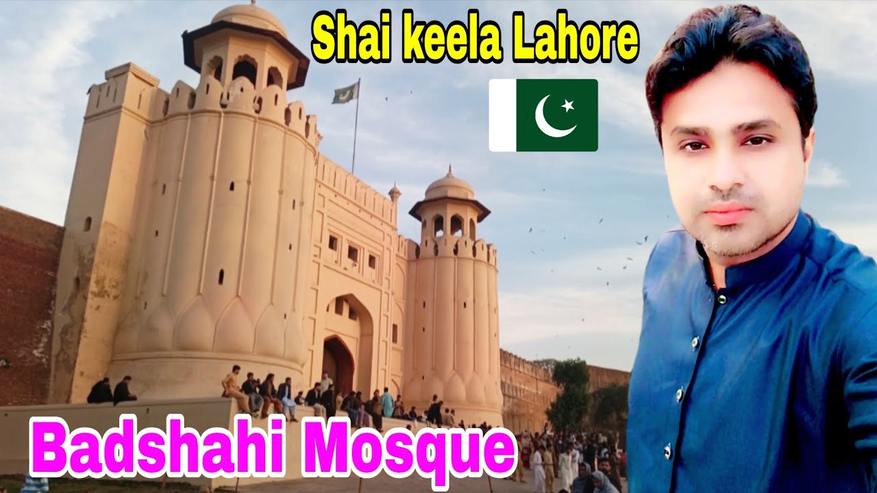 Badshahi Mosque Shahi qila in Lahore pakistan 🥰🇵🇰🕍