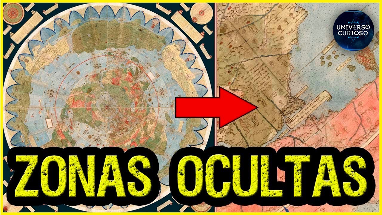 Descobriram um mapa antigo que revela zonas ocultas da Terra!