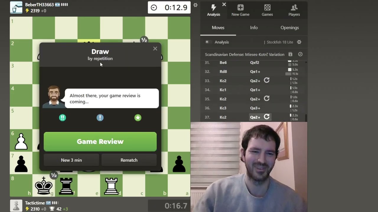 3-минутный блиц-шахматы - 22