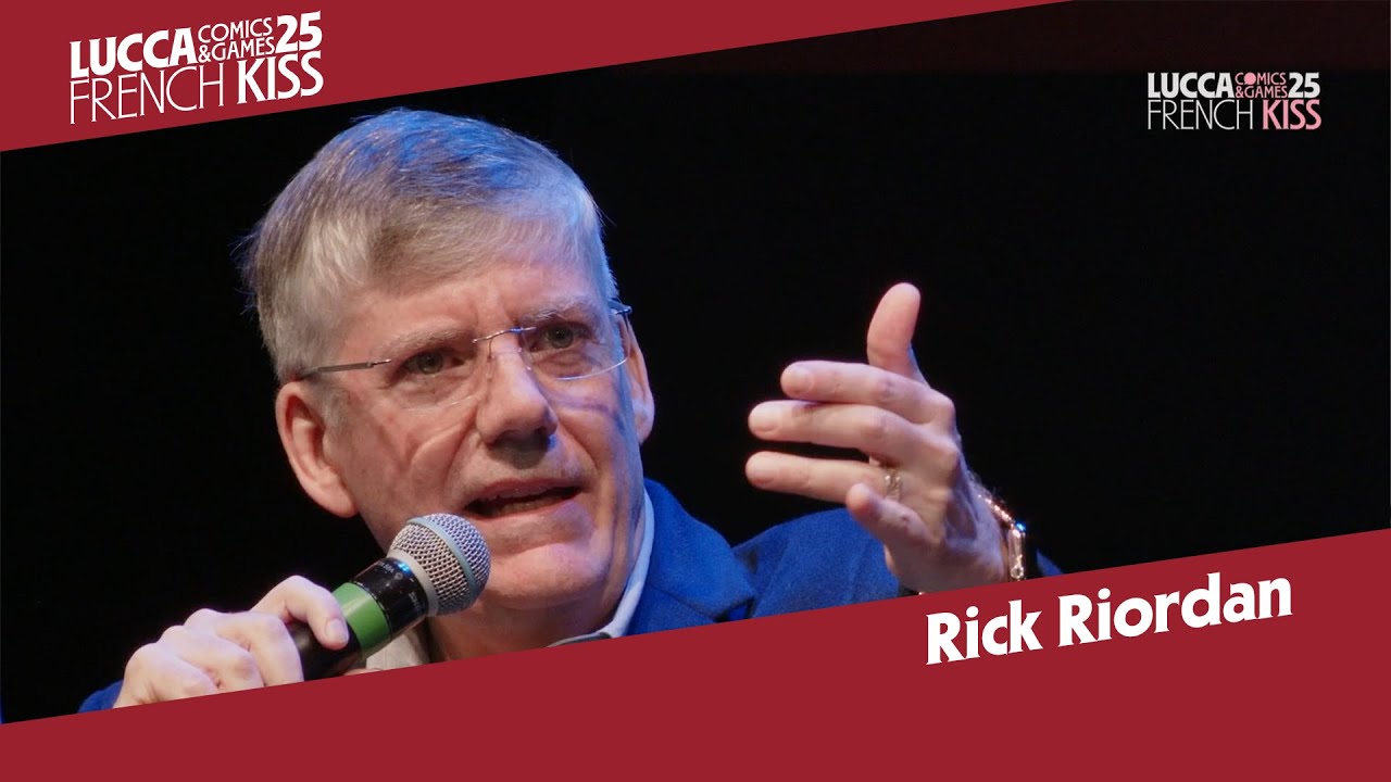 Dall'Olimpo agli Appennini: Percy Jackson vola a Lucca con Rick Riordan [Lucca Comics & Games 2025]