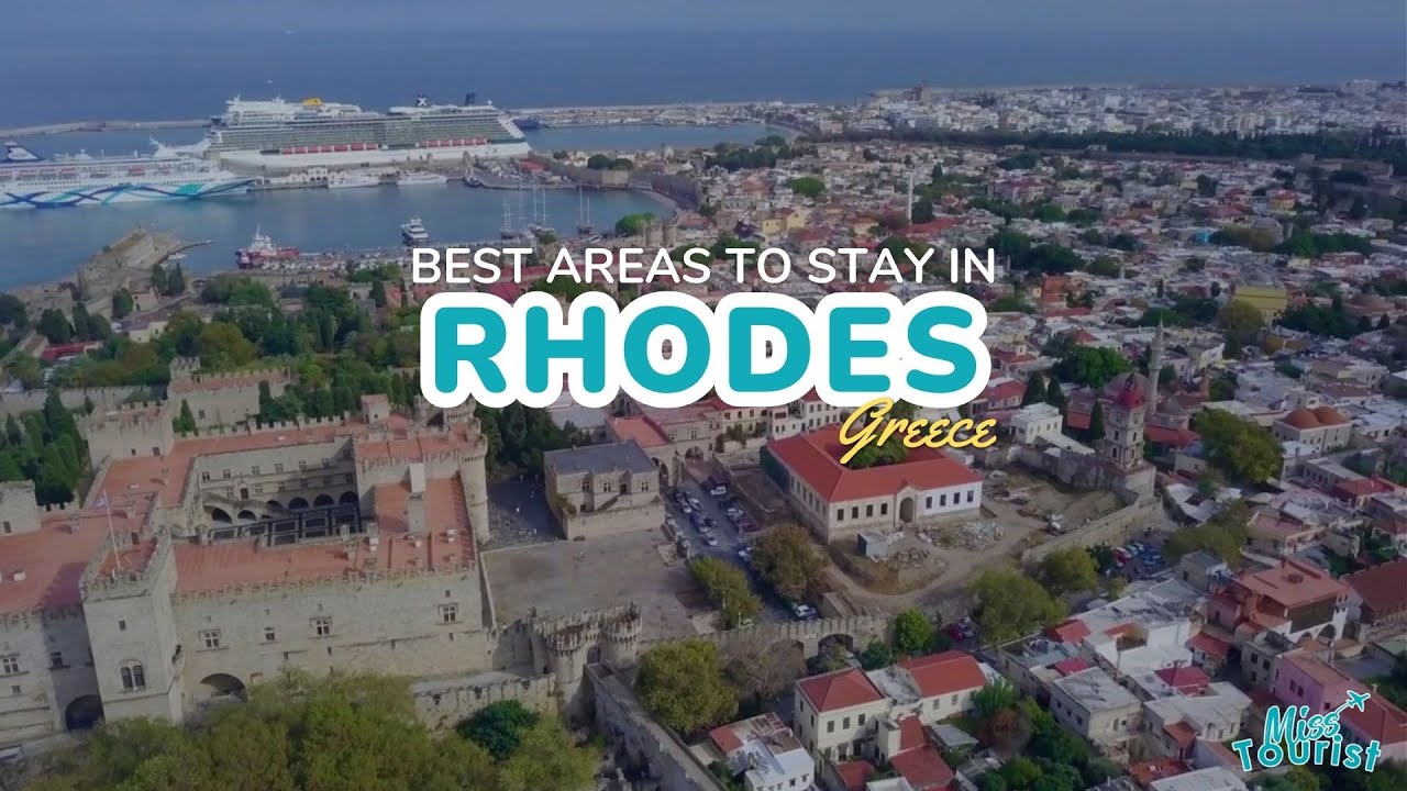🏖️ Где остановиться на Родосе: исследуйте исторические районы и морские курорты + карта! 🗺️🏨