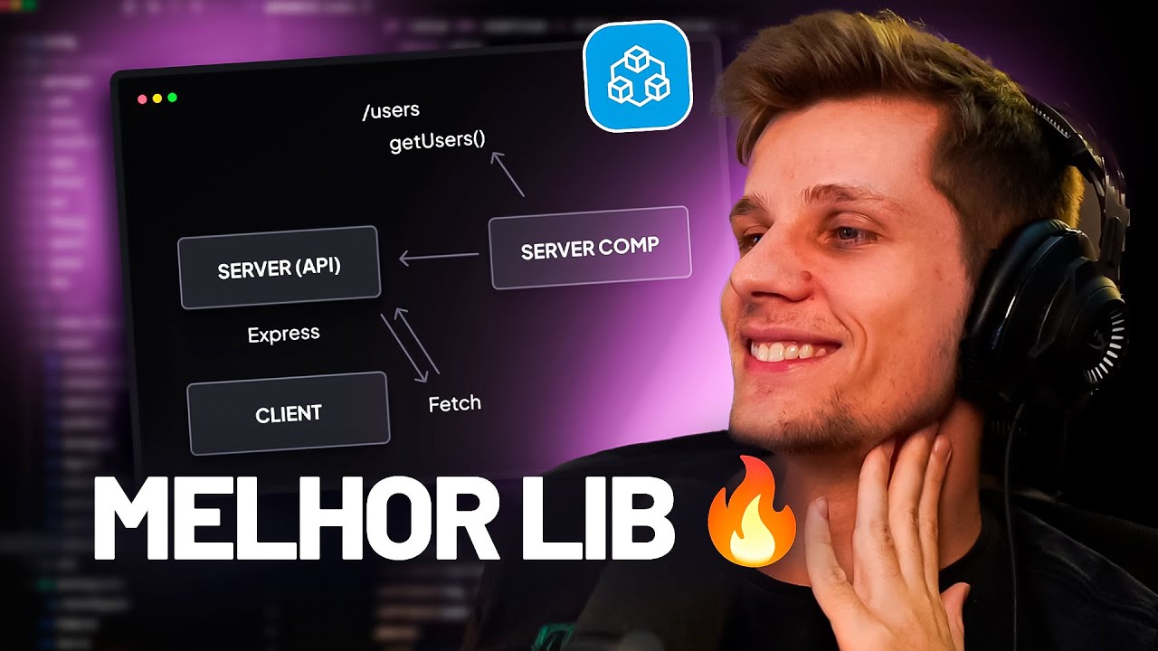 Vai criar um app full stack com Next.js? Essa &eacute; a MELHOR lib!