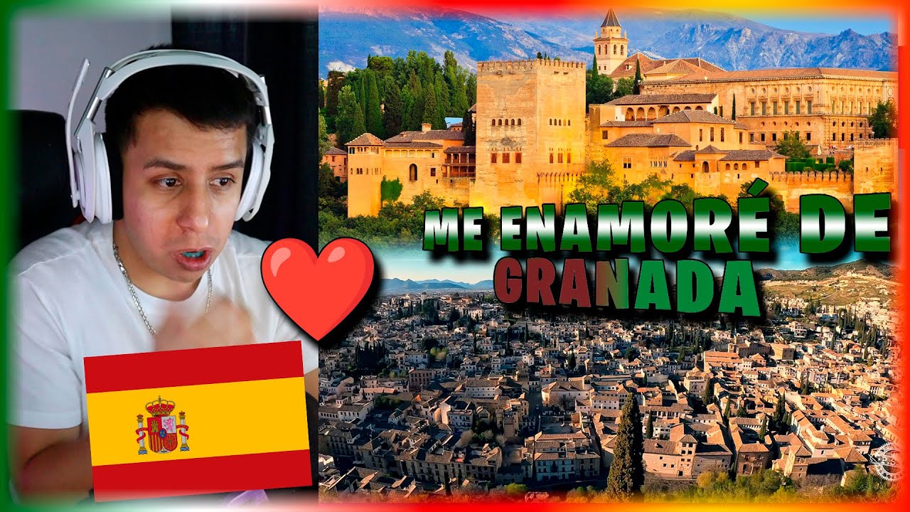 Reaccionando a la belleza de GRANADA: ¡Qué ciudad tan increíble! 😍 | Mexicano reacciona