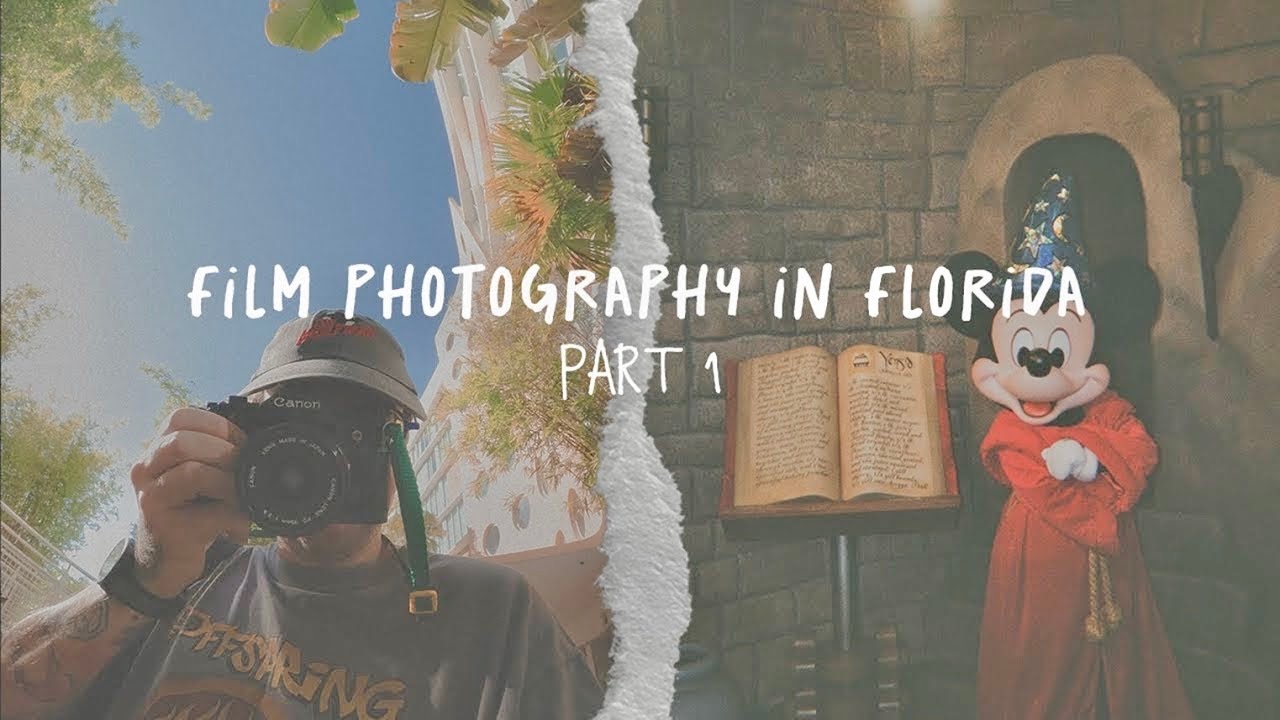 Расслабляющая пленочная фотосъемка во Флориде