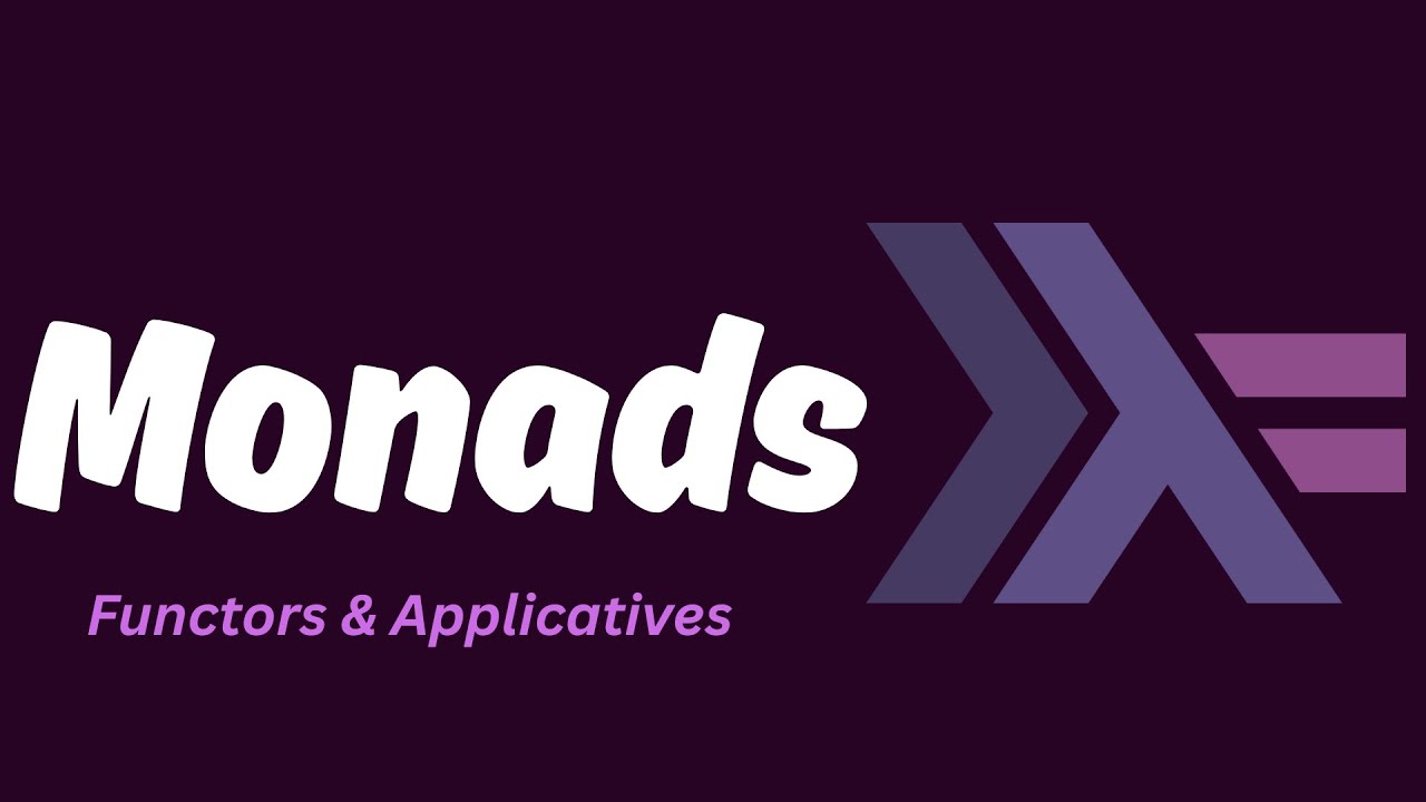 Monads in Haskell | with Functors & Applicatives | #haskell #programming