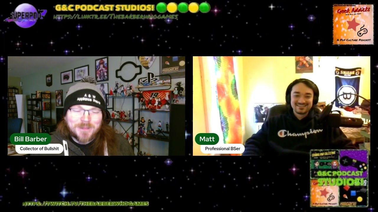 Geek Addicts - Episode 118: Chatting About Stories From Work! (Video Edition)
