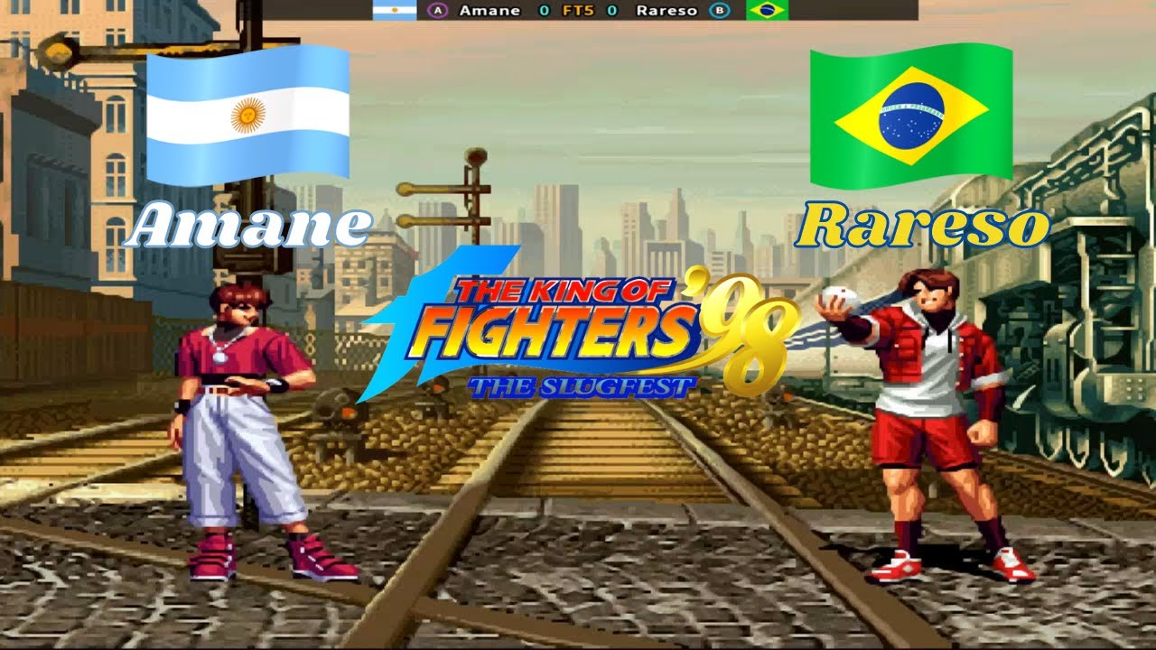 KOF 98' - Amane (ARG) VS (BRA) Rareso (HIGHLIGHTS IN DESCRIPTION)