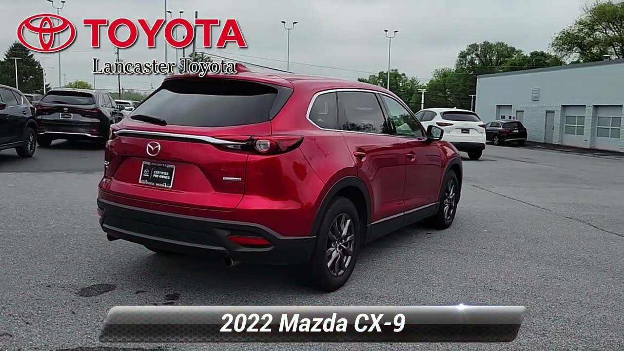 Certified 2022 Mazda CX-9 Touring, East Petersburg, PA S0102