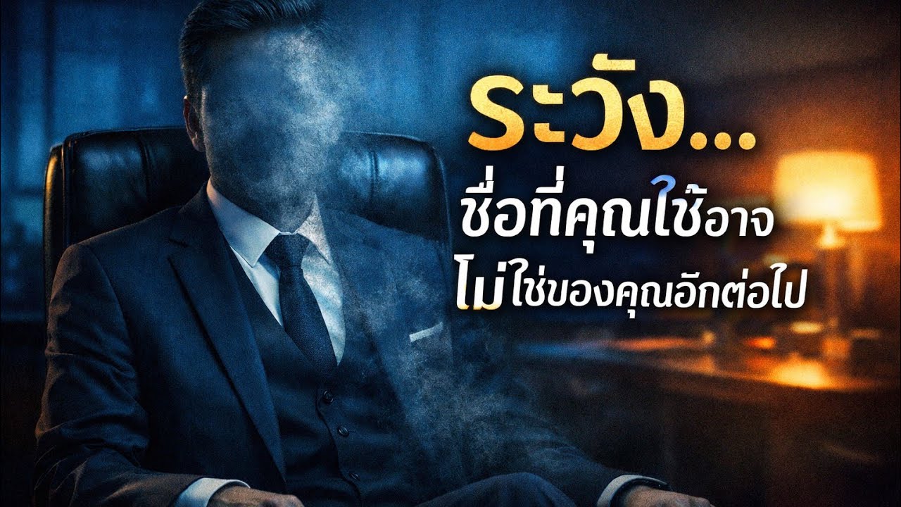 หยุดฟัง... ก่อนที่ชื่อของคุณจะไม่ใช่ของคุณอีกต่อไป (เรื่องสั้นสอนใจ)