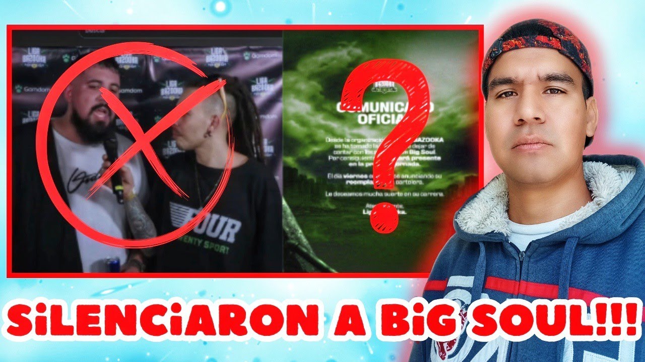 LIGA BAZOOKA CENSURA a BIG SOUL y eliminan sus declaraciones, adem&aacute;s eliminan el comunicado