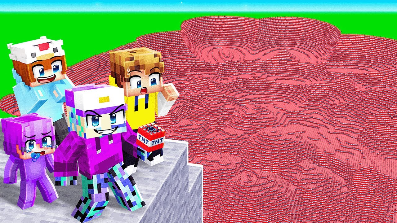 Testing EVERY Minecraft TNT in One Video