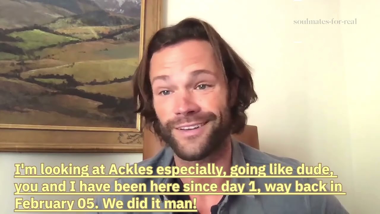 A week after wrapping shooting! 🥲 #jensenackles #jaredpadalecki #j2❤️