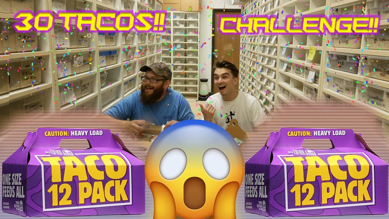 HOW MANY TACOS Can WE EAT!! CHALLENGE!! (30 Tacos!)