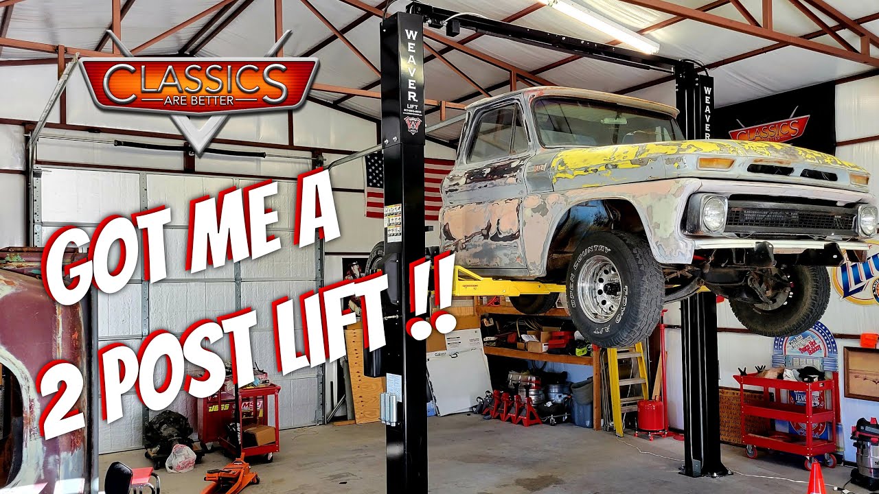 Two Post Lift Installed | Weaver W-Pro10 | 10k lbs Certified !!