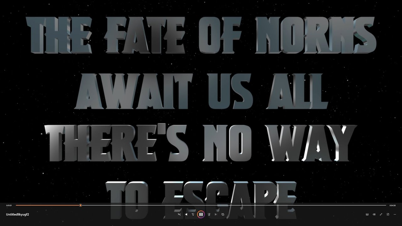 Amon Amarth ~ Fate of Norns (lyrics)