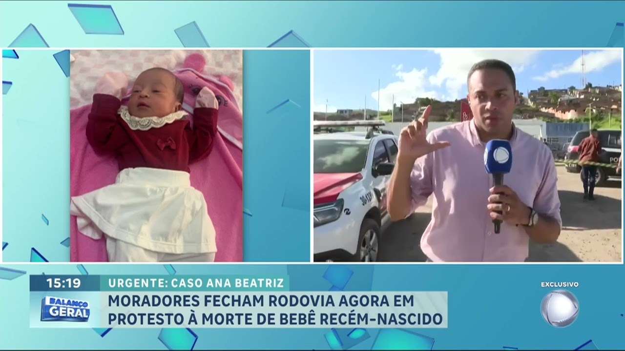Protesto por Ana Beatriz: Motoristas fecham rodovia em Alagoas | BALANÇO GERAL