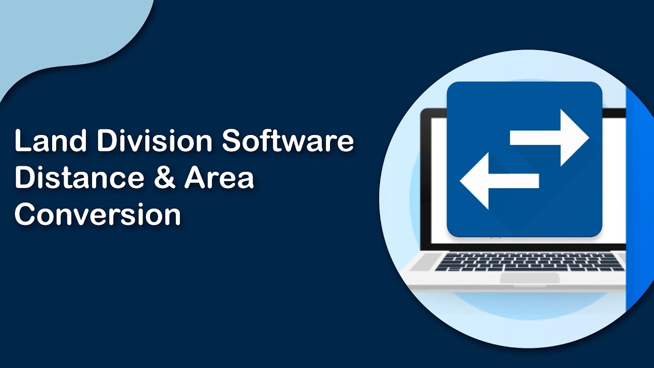 Distance & Area Conversion - Land Division & Measurements software