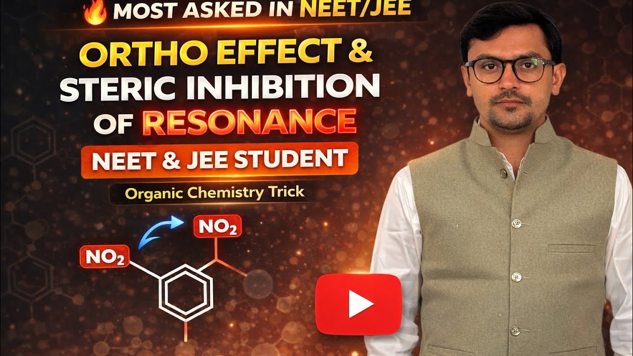 SIR effect and ortho effect for neet/jee 