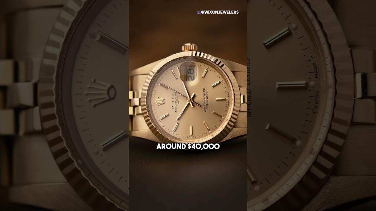 How much is the gold in a Rolex Day-Date worth? ⚜️⌚️#bigmoewatches #dubai #raretoreality #bigmoe