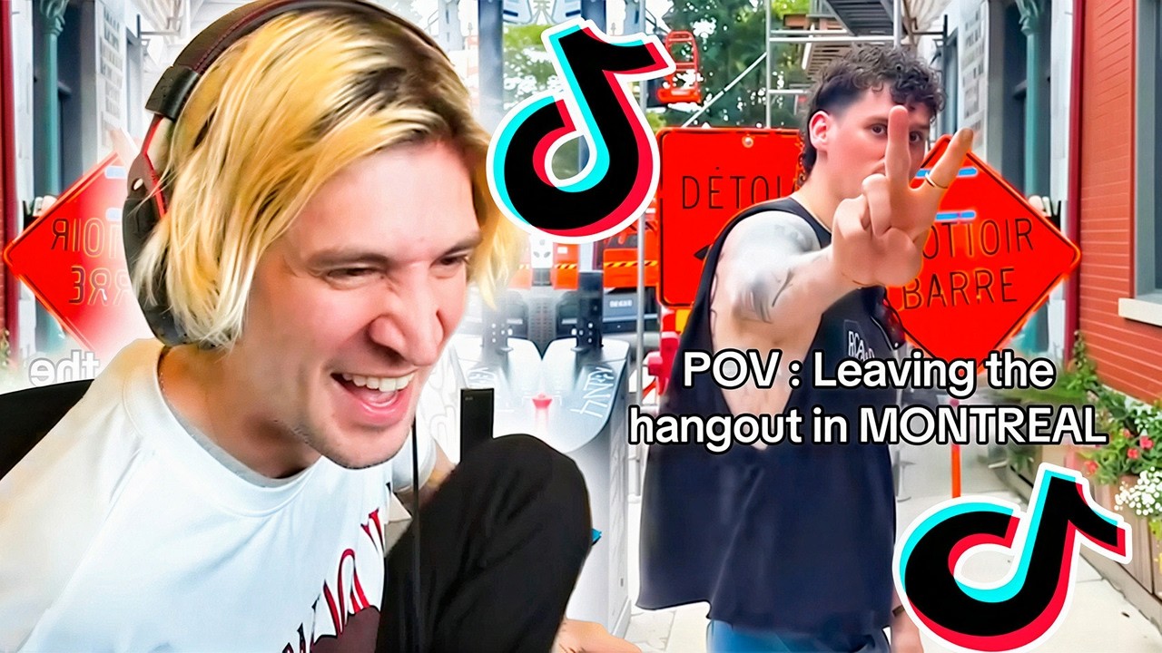 xQc реагирует на TikTok&rsquo;и, которые его реально рассмешили!