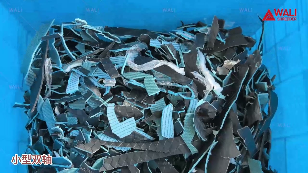 Double Shaft Shredder for Carpet