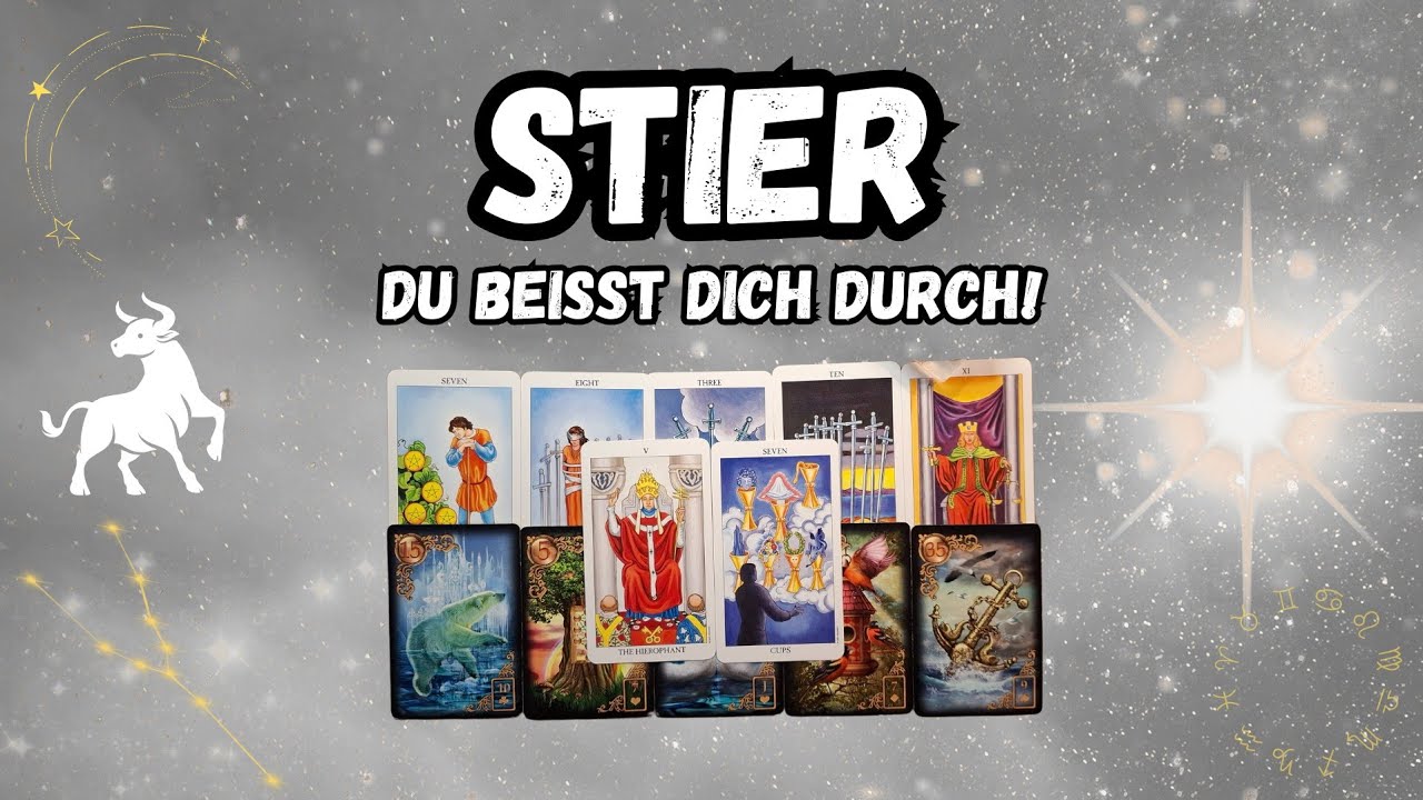LIEBER STIER, SO STEHT ES UM DEINE ENERGIEN! ♉️😇
