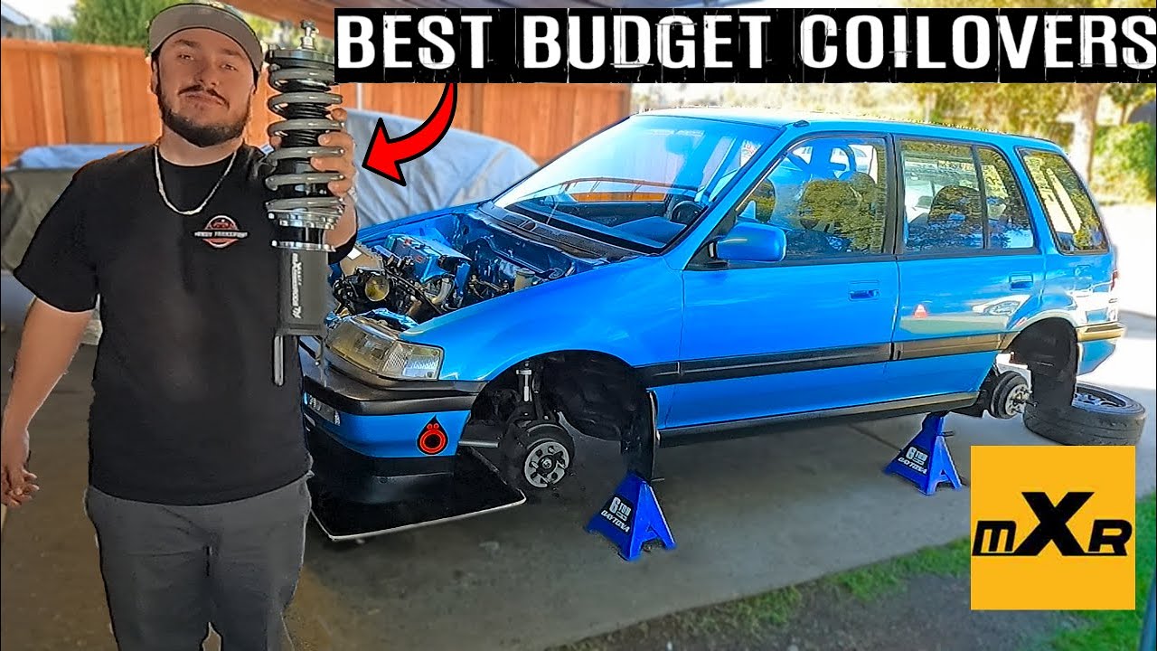 BEST AFFORDABLE COILOVERS  | MXR T7 | CHOPPY K24 Honda Civic Wagon