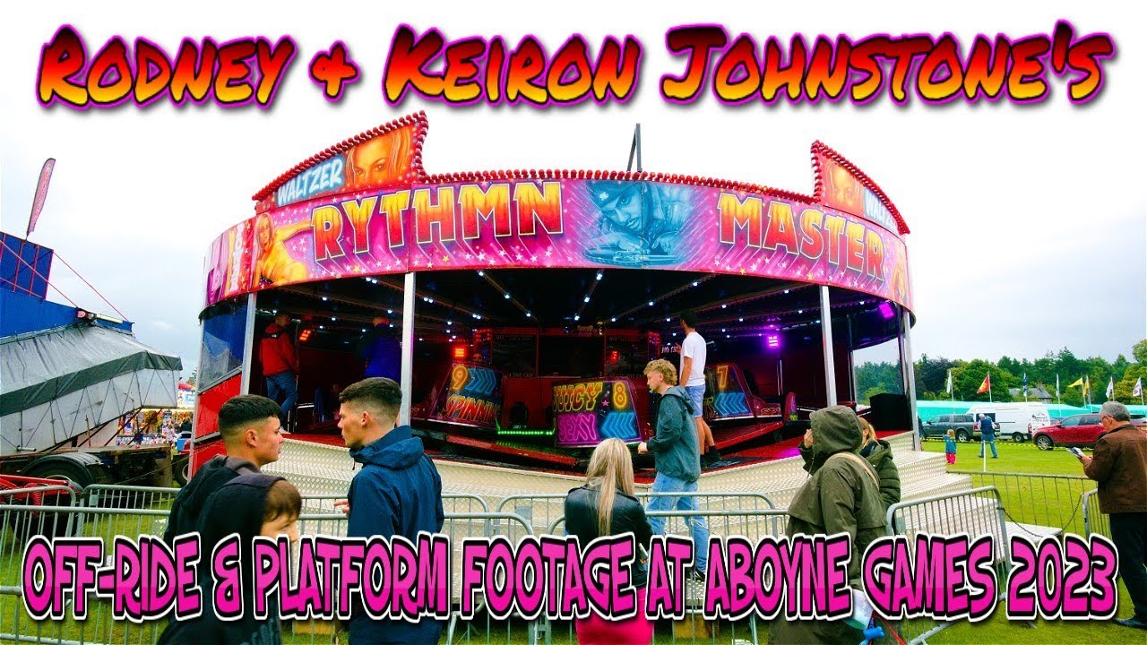 Rodney and Keiron Johnstone's Rythmn Master waltzer at Aboyne Highland Games 2023