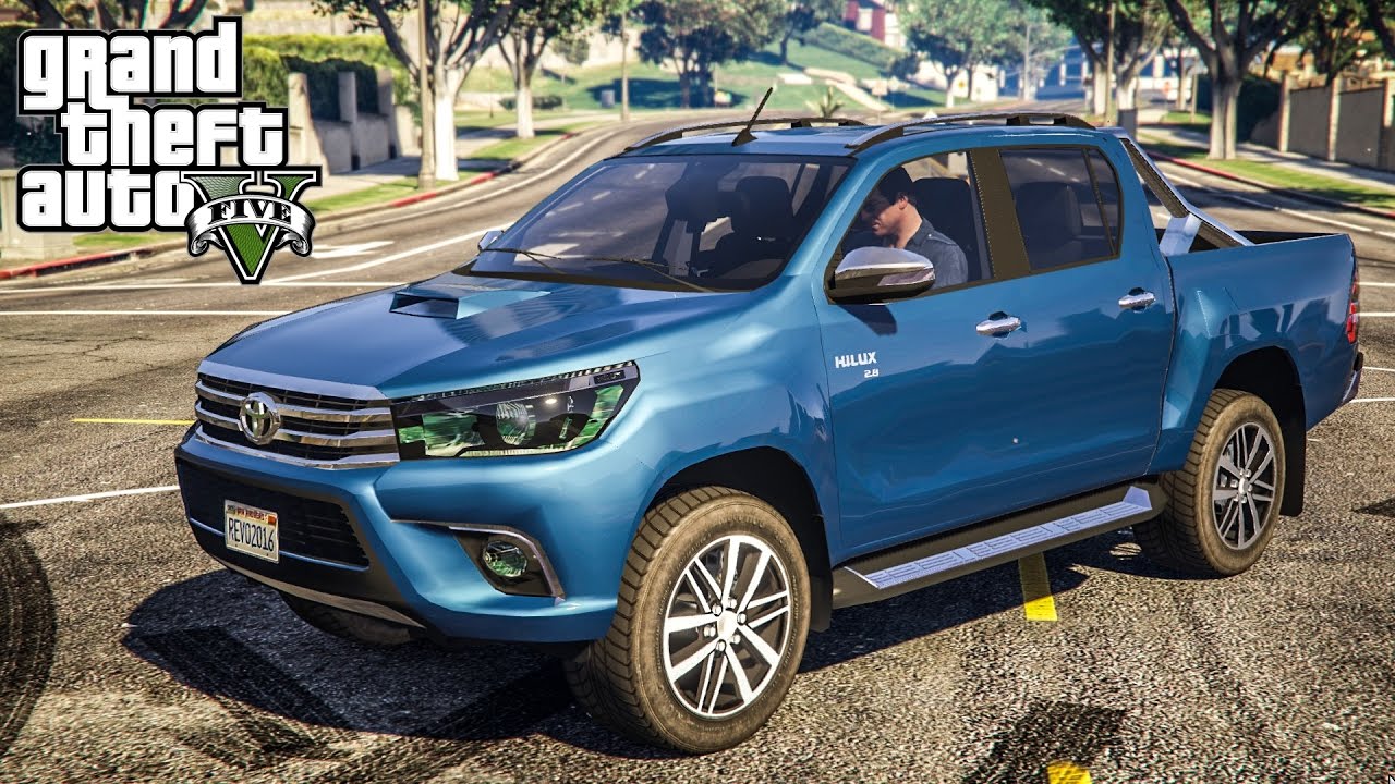 ไฮลักซ์ รีโว่ กระบะซิ่งไทยแลนด์ (Hilux Revo 2016 MOD GTA5)