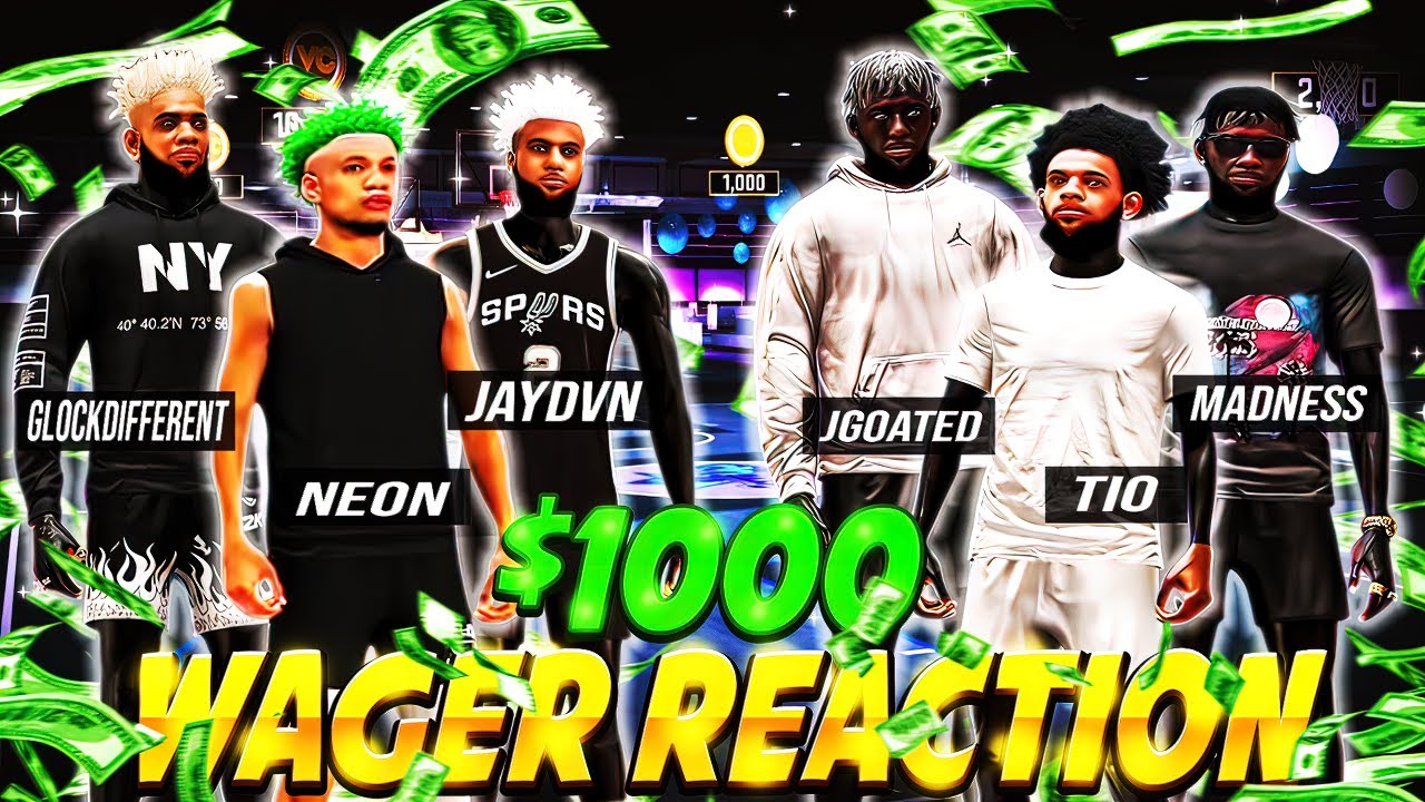 Neon Wagered Tio2K & JGoated For $1000 On NBA2K22 And You WONT BELIEVE WHAT HAPPENED...😱 *MUST SEE*
