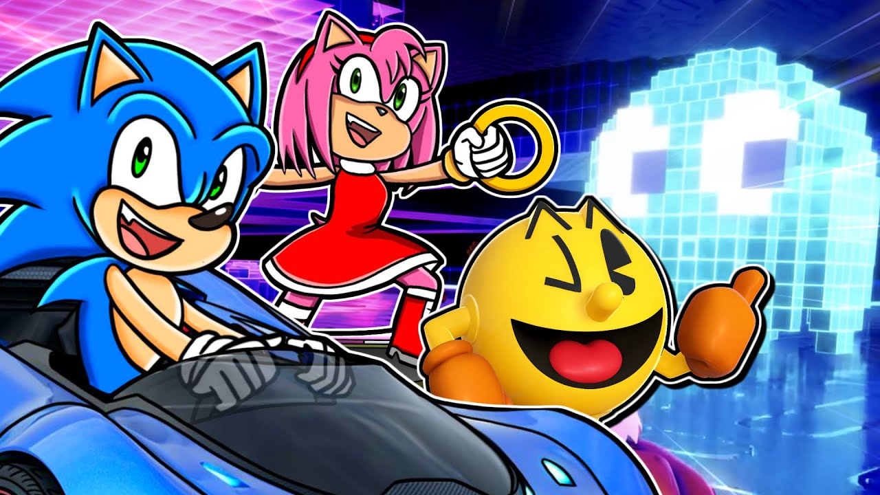 PACMAN in Sonic Racing CrossWorlds LIVE!!
