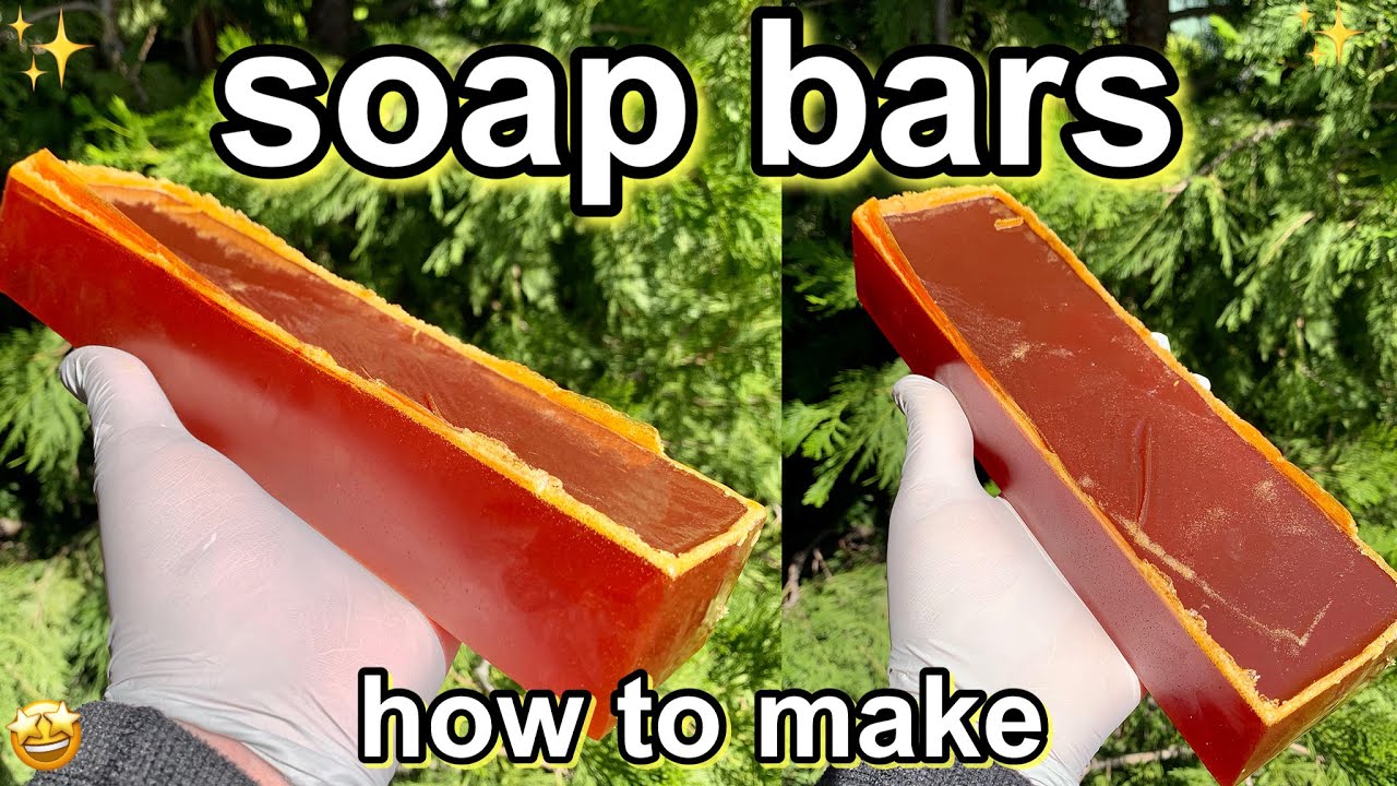HOW TO MAKE SOAP BARS✨ | WHOLESALE SKINCARE | TURMERIC SOAP BARS 🧼