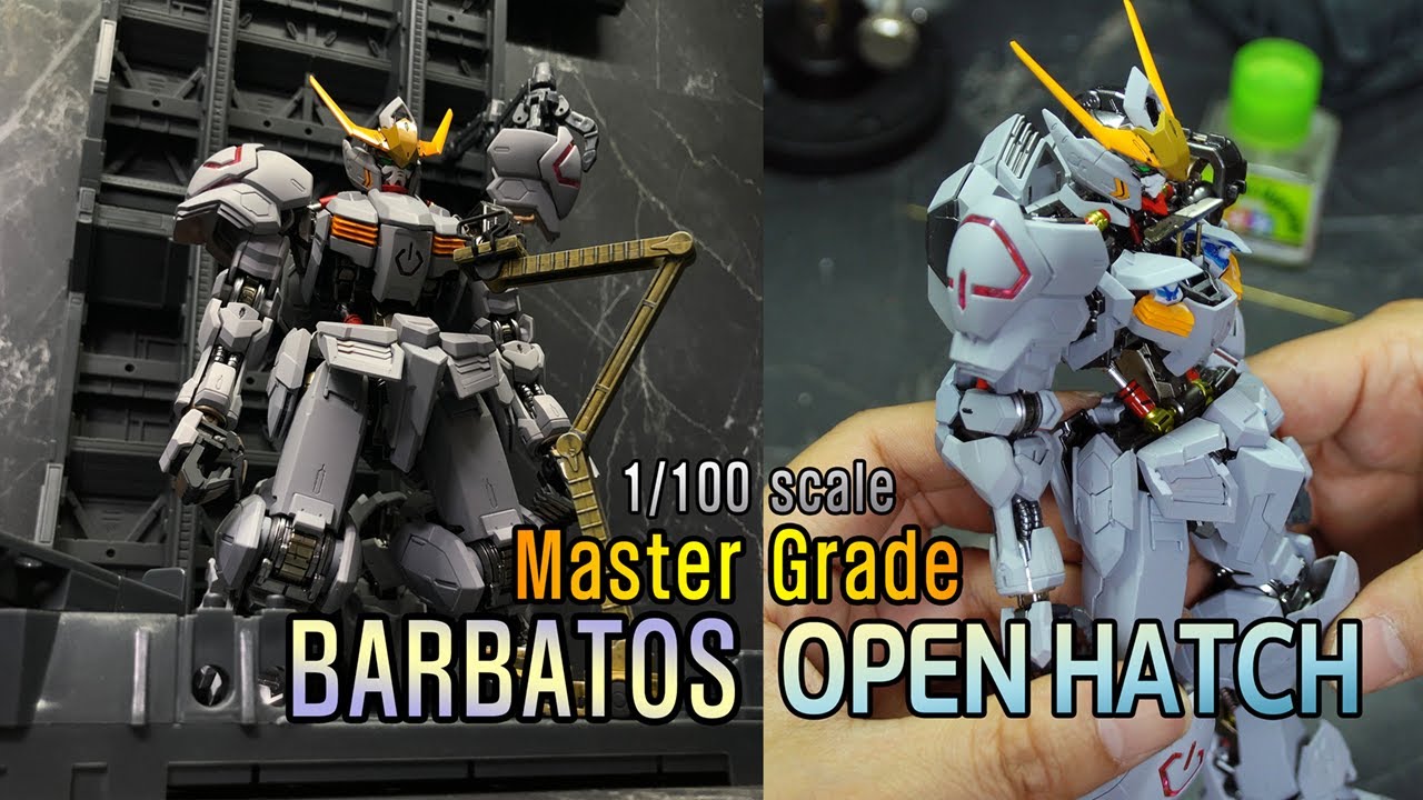 MG BARBATOS ep.3 fix Open Hatch 발바토스 오픈 해치 개수 ▶ Gunpla 건프라